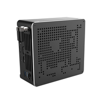 Mini PC Comercial Core I7-10750H, Compatible con DDR4, 64 GB de RAM, RJ45 Giga LAN, SSD/HDD, Multifunción, Win11/Linux, Gráficos Intel UHD