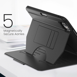 Étui en cuir à rabat de style livre pour <span class=keywords><strong>iPad</strong></span> <span class=keywords><strong>Pro</strong></span> <span class=keywords><strong>11</strong></span> pouces 2024 M4 A2836 avec support à l'arrière - Product Image 4