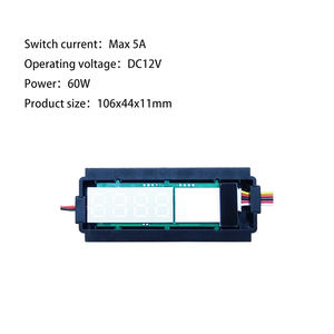 Smart Home Badezimmers piegel mit monochromer Defogging-Uhr Berührungs sensorsc halter Hands can Integrierter induktiver Schalter - Product Image 3