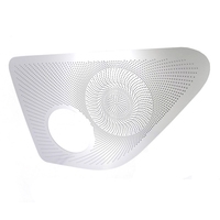 Malla de acero grabada para altavoces, malla de aluminio para altavoces de coche, malla para altavoces de graves de puerta de vehículos eléctricos, malla para cubierta de subwoofer, malla para altavoces de gabinete de bajos