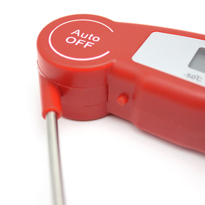 Thermomètre alimentaire pliable professionnel personnalisé avec écran LCD à réponse rapide (0,6 seconde) pour grillades, cuisine et cuisson - Product Image 4