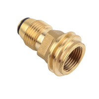 Adaptateur de Tube en laiton de gaz de Propane LSP117 pour raccords évasés de camping-car ou de camping-car raccord rapide de gaz Union adaptateur de gaz de couplage