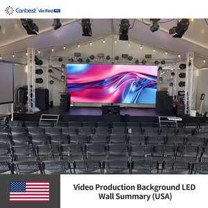 Canbest Rx Series P2.6 2,6 Mm 6000X2500Mm 19.68X8.2Ft Interior Alquiler de Producción de Video Fondo Pantalla <span class=keywords><strong>Led</strong></span> en EE. UU. - Product Image 3