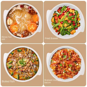 Olla Ligera de Aluminio con Tapa para Cocina, Calentamiento Rápido, Ideal para Cocinar con el Fuego Directo, Fácil de Limpiar - Product Image 2