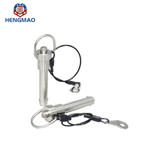 Hm232 chất lượng tốt nút thép không gỉ xử lý bước bóng khóa phát hành nhanh chóng <span class=keywords><strong>pin</strong></span> với Vòng - Product Image 5