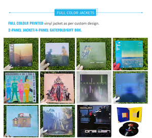 Bán Buôn Chất Lượng Cao Ghi Vinyl Trống Lưu Trữ Vinyl Hồ Sơ Trong Áo Khoác Ghi Vinyl Hộp - Product Image 3