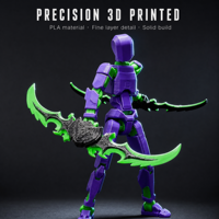 Figurine articulée imprimée en 3D T13, modèle de robot mobile, DIY, collectionnable, mains interchangeables, couleur personnalisée, vente en gros, OEM