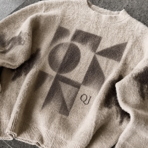 <span class=keywords><strong>Pull</strong></span> en maille de haute qualité, à <span class=keywords><strong>manches</strong></span> longues, à imprimé numérique personnalisé, en gros, pour créateurs, avec fourrure de mohair, style streetwear, marque privée - Product Image 3