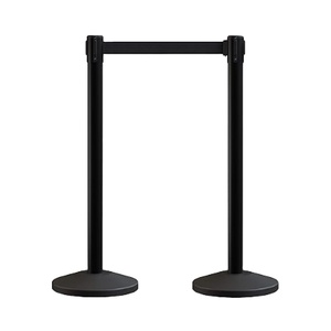 Đám đông kiểm soát rào cản đường dây ngăn Kim Loại stanchion bài viết có thể thu vào dây đai - Product Image 5