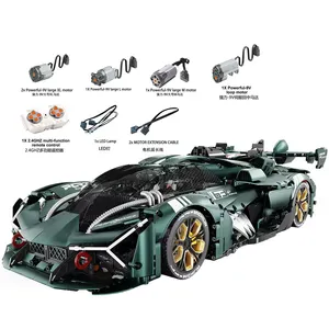 New arrival 1:14 Remote Control Sports Car Model 10711 MOC Small Particle Moc Sports Car Toys Birthday Gift for Children Boys