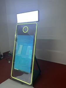 Cabina de Fotos con <span class=keywords><strong>Espejo</strong></span> de 32 Pulgadas y Pantalla de 43 Pulgadas, Máquina de <span class=keywords><strong>Fotomatón</strong></span> con Impresora - Product Image 4