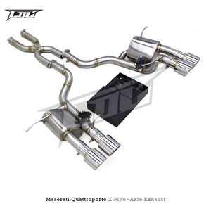 Système d'échappement OEM à section arrière pour <span class=keywords><strong>Maserati</strong></span> <span class=keywords><strong>Quattroporte</strong></span> duoselect 4.2L 2004-2011 tuyau d'échappement à soupape pour voiture de sport silencieux X tuyau - Product Image 3
