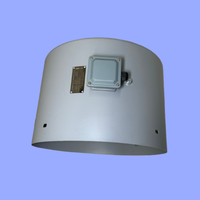Ventilateur de refroidissement électrique à roulement à billes, ventilateur axial à conduit G225A OEM pour applications industrielles, rotor externe VFD à fréquence variable