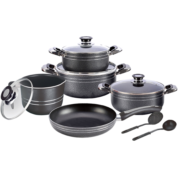 Aluminum Ceramic Best Kitchen High Quality Colorful Cookware Set · image 2
