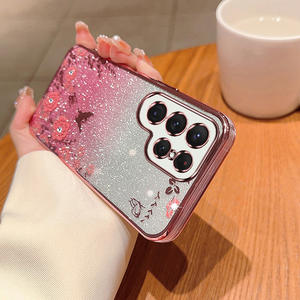 Funda Protectora de TPU Suave con Papel Brillante Electrochapado para <span class=keywords><strong>Samsung</strong></span> Galaxy S26 S24 S23 Ultra S21 Fe A04S A05S A03 - Product Image 4