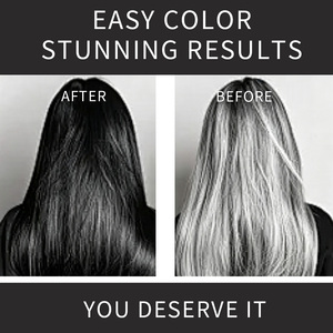 Crème colorante capillaire noire naturelle, couvrance totale, longue durée, brillance lisse, hydratante, formule douce, salon OEM ODM - Product Image 5