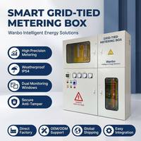 Caja de Medición Inteligente Profesional Wanbo-166 para Sistemas de Energía Fotovoltaica Conectados a la Red