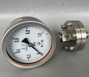 Manómetro de Diafragma con Brida Roscada Tipo DN25 DN50 de Acero Inoxidable con Absorción de Impactos 100-149 PSI - Product Image 5