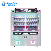 Machine d'arcade MuchFun Prize Blind Box en gros, jeu de compétences à monnayeur pour deux joueurs, distributeur de cadeaux pour centres commerciaux et parcs, personnalisable