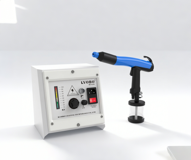 For Automatic Powder Coating Machine for Steel 20 L/h Capacity Engine-Driven Metal Painting System Spray Gun Competitive Motor