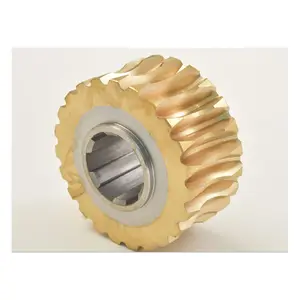 Chinese HXMT 304 Stainless Steel Spur Gear 1m Motor Boss Rack Spur Gear 1 Mold 20 Teeth T Hole 5/6/8/10/12