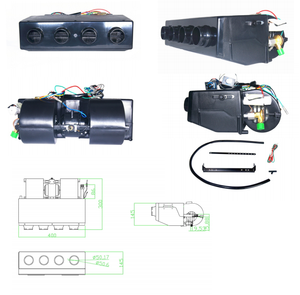 Unidad Evaporadora Universal de CA para Automóvil, Nuevo para Aire Acondicionado en Vehículos, Sistema de Enfriamiento Automático, - Product Image 6