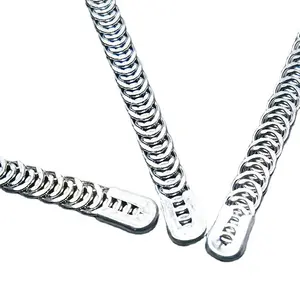 Grosir aksesori pakaian dalam kualitas tinggi Bra tulang baja Spiral Boning logam