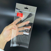 Échantillon gratuit - Emballage pour étui de téléphone portable - Sacs en plastique imprimés - Sacs OPP autocollants haute transparence