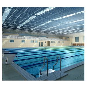 Structure de toit de piscine en acier à ossature spatiale, conception de bâtiment à grande portée - Product Image 6