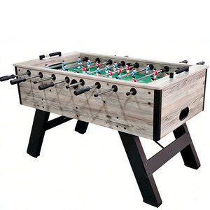 Mesa de Futbolín Personalizada Premium S.Q.F, de MDF, con Marco de Acero, Superficie de Alto Brillo, 3 Porterías, para Entretenimiento en Interiores, Uso Infantil - Product Image 1
