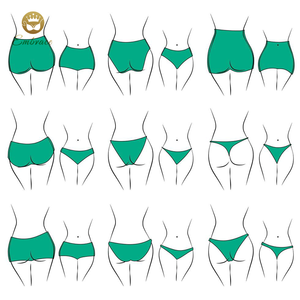 Mutandine da <span class=keywords><strong>Donna</strong></span> a Prezzo Conveniente e Basso MOQ, Logo Personalizzato, Traspiranti, Classiche, <span class=keywords><strong>Perizoma</strong></span> e <span class=keywords><strong>Slip</strong></span> Femminili - Product Image 6