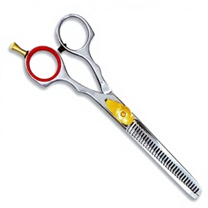 Ciseaux de coiffure professionnels 6,5 pouces pour hommes, ciseaux de texture pour salon, outils de toilettage pour hommes - Product Image 1