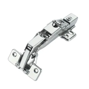 Soft closing hydraulic insert 165 degree cabinet hinge