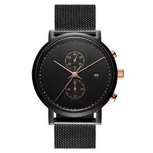 Montre Chronos pour homme, quartz, montre homme <span class=keywords><strong>chrono</strong></span> - Product Image 1