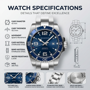 <span class=keywords><strong>Reloj</strong></span> <span class=keywords><strong>de</strong></span> pulsera <span class=keywords><strong>de</strong></span> cuarzo con logotipo personalizado para hombre, <span class=keywords><strong>reloj</strong></span> deportivo con correa <span class=keywords><strong>de</strong></span> acero inoxidable a la moda, relojes <span class=keywords><strong>de</strong></span> negocios <span class=keywords><strong>de</strong></span> lujo a prueba <span class=keywords><strong>de</strong></span> agua - Product Image 3