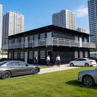 Prefabrik Ev 2 Katlı Konteyner Ev Modern Modüler Sökülebilir Konteyner Ev Fiyatı Lüks Otel 2 3