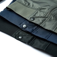 Letterman veste patchs personnalisé NASA patchs Slim Fit coupe-vent utilitaire pilote Cargo manteau hommes MA1 Bomber veste Logo personnalisé