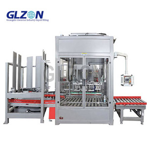 Machine de remplissage automatique à 4 buses pour lubrifiants, huiles et produits pétrochimiques de 5 à 25 L - Product Image 1