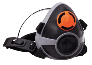 Demi-<span class=keywords><strong>masque</strong></span> respiratoire M6300 avec filtre unique, certifié EN140 CE, réutilisable, anti-poussière et anti-gaz, avec interface de <span class=keywords><strong>cartouche</strong></span> large - Product Image 2