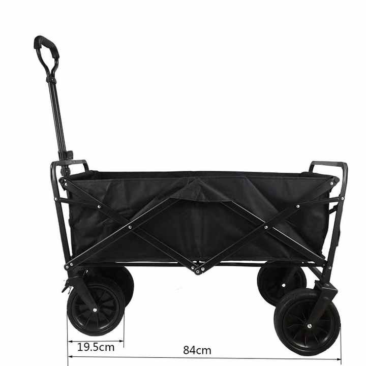 Practical Hot Selling Black Folding Handcart
