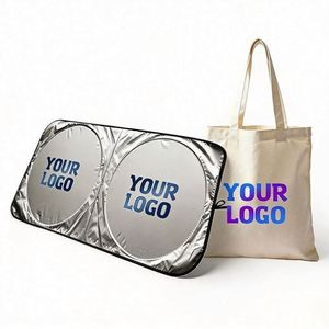 Wholesale Front <b>Window</b> <b>Cover</b> Sun Shade Windshield Folding for Dealer Promo Business Gift Car Sunshade - Product Image 1