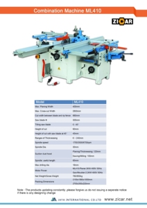 Machine combinée pour le travail du <span class=keywords><strong>bois</strong></span> ZICAR ML410, machine universelle pour le <span class=keywords><strong>bois</strong></span> - Product Image 2