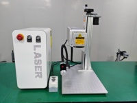 Machine de marquage laser à fibre portable et légère pour gravure couleur sur métal, découpe de bijoux et marquage de claviers
