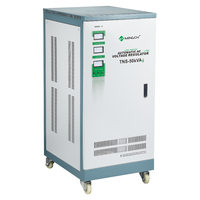 Stabilisateur de tension automatique triphasé série TNS 50 kVA, régulateur de tension, servomoteur AVR 380 V 400 V