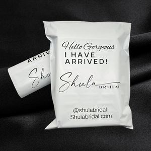 Waterproof Custom Logo Design Printed Poly Post Mailer White Shipping Mailing <b>Bags</b> for <b>Small</b> Business - Product Image 5