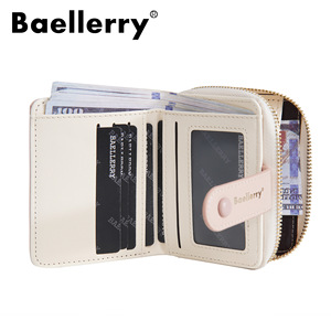 Baellerry Cartoon Bear Wallet With Zipper Coin <b>Purse</b> Card Holder For Women Multifunctional Everyday Use - Product Image 2
