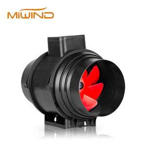 พัดลมแบบผสมผสานที่ได้รับการรับรอง CE และ CB สำหรับใช้งานเชิงพาณิชย์และร้านอาหาร พัดลมระบายอากาศในโรงเรือน มอเตอร์ไฟฟ้ากระแสสลับ 110V/220V รับประกัน 1 ปี - Product Image 1