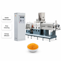 Chaîne de production automatique de 500 kg/h pour la fabrication de panure de pain, équipement extrudeur, pompe, pour boulangerie, vignerie, usine d'assaisonnement, céréales