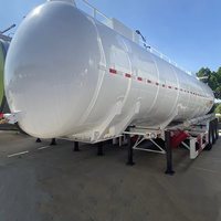 Semi-remorque citerne à carburant d'occasion de 40 000 litres, 45 000 litres, pour le transport de diesel, d'essence et de pétrole, à vendre