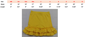 <span class=keywords><strong>Pantaloncini</strong></span> con volant per bambine per il 4 luglio, stampa patriottica a stelle, a righe rosse e bianche, con orlo arricciato, per il Giorno dell'Indipendenza dei bambini - Product Image 5